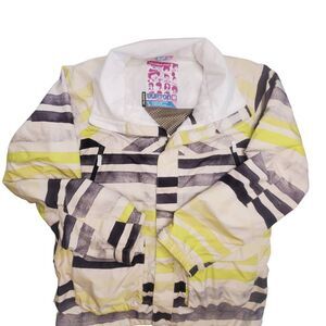 VTG Burton RONIN Gore-Tex Snowboard Jacket Men's Large L Striped Y2K Baggy